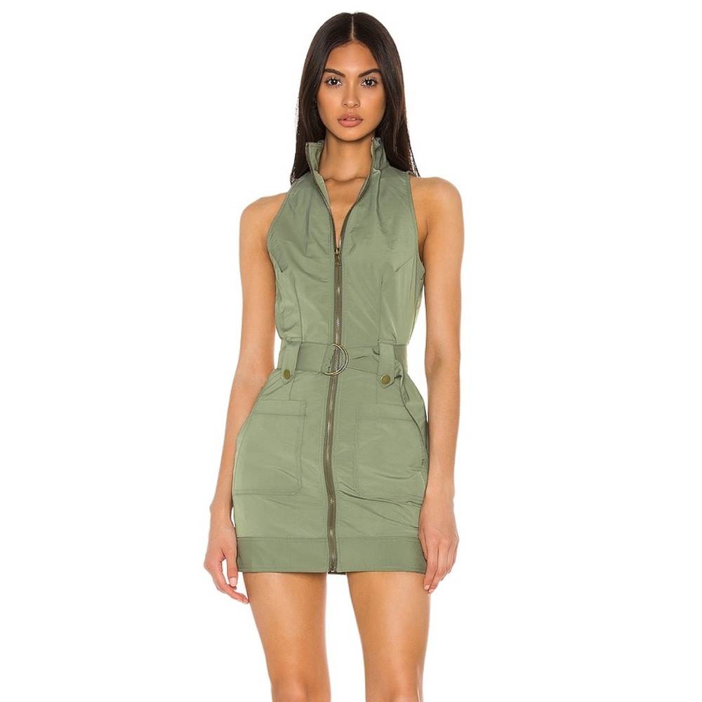 superdown Olive Mini Dress